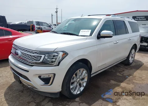2018 Ford Expedition Max Platinum from USA, damaged, VIN 1FMJK1MT0JEA56075